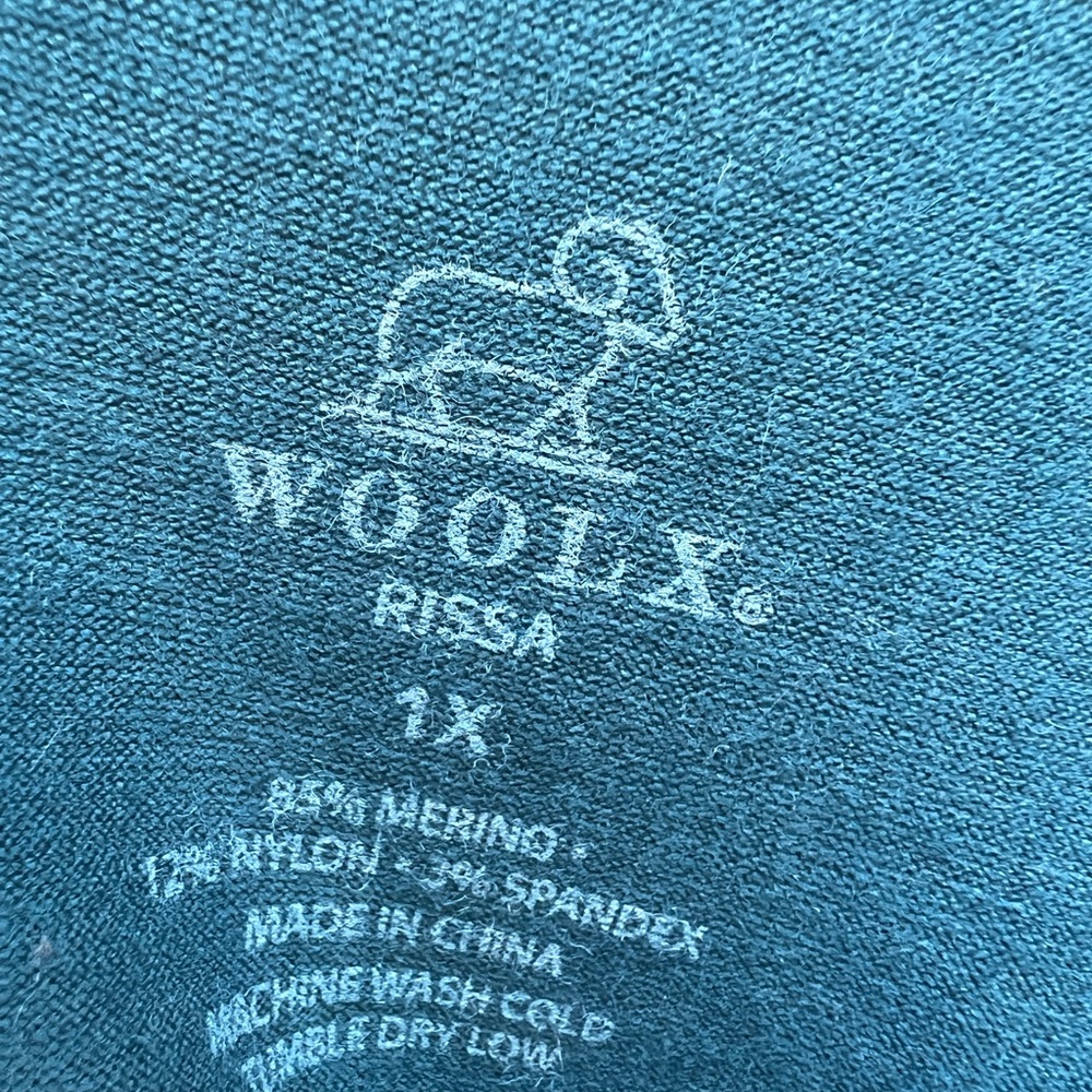 WoolX Rissa A-Line Long Sleeve Dress 1X - Picture 9 of 12